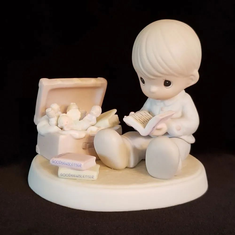 Vintage Precious Moments Porcelain Figurine "You Will Always Be a Treasure To Me